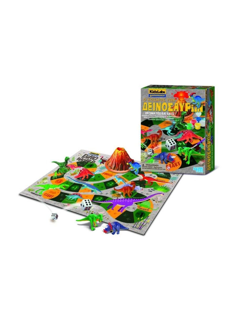 Dino World Paint & Play - Ourkids - 4M