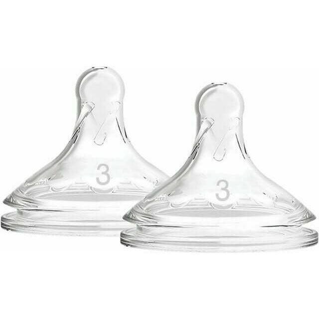 Dr Browns Wide-Neck Options+ Level 3 Teats, Pack of 2 - Ourkids - Dr. Brown's