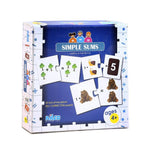 Educational Cards Ð Simple Sums 60 Pcs - Ourkids - OKO