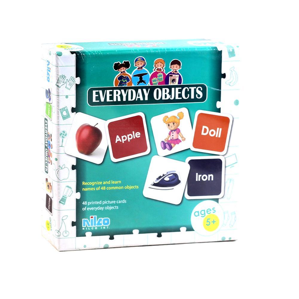 Educational Cards Everyday Objects 48 Pcs - Ourkids - Nilco