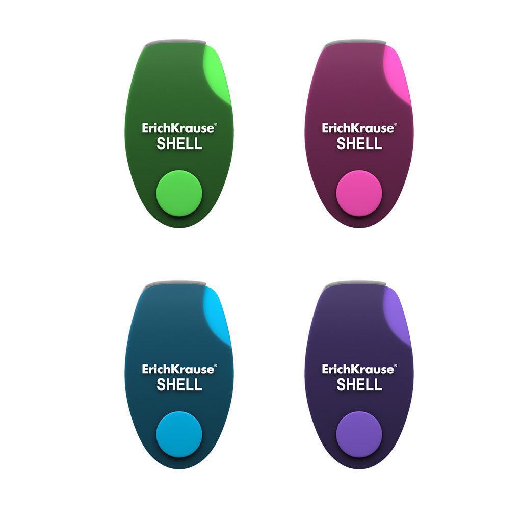 Eraser in a plastic case ErichKrause® Shell - Ourkids - Erich Krause