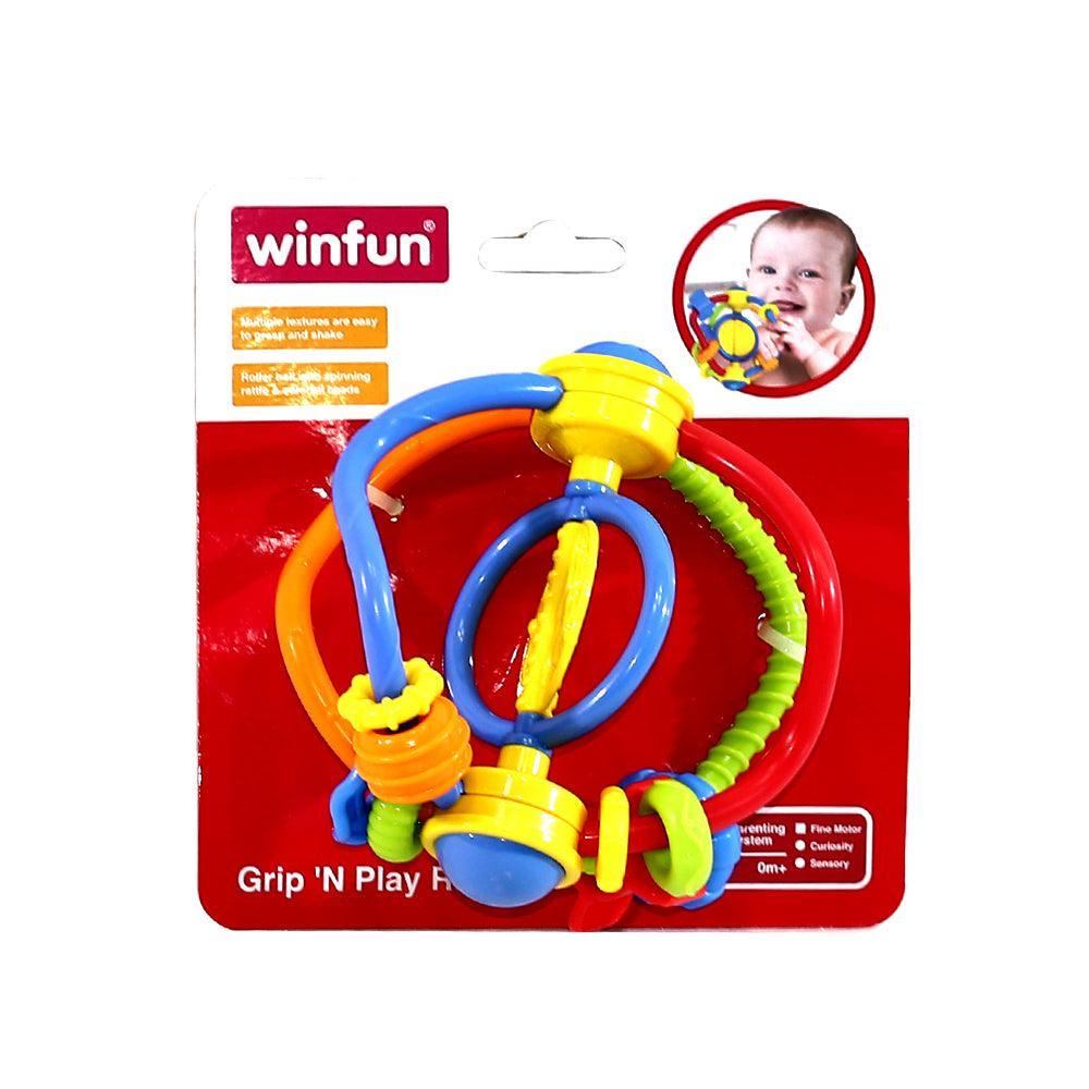 Grip Play Rattle - Ourkids - WinFun