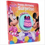 Junior Minnie Mouse - Happy Birthday Surprise! Squishy Button Sound Book - Satisfying Tactile and Sensory Play - Ourkids - OKO
