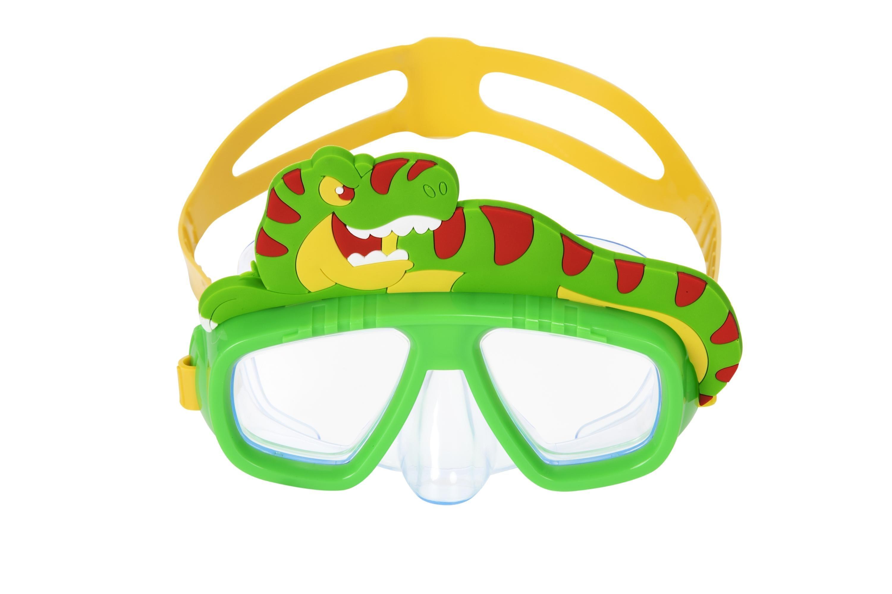 Kids' Hydro-Swim Diving Mask, Lil Animal, Ages 3+ Assorted - Ourkids - Bestway