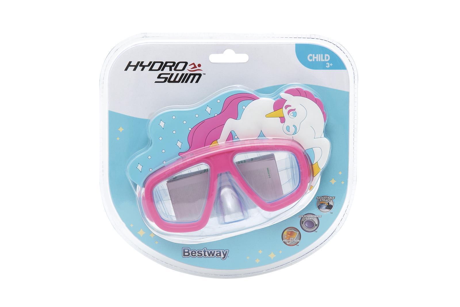 Kids' Hydro-Swim Diving Mask, Lil Animal, Ages 3+ Assorted - Ourkids - Bestway