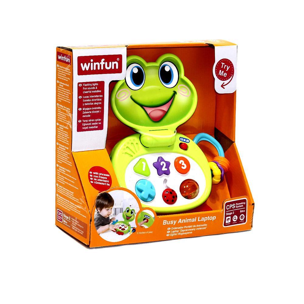 Laptop Frog Interactive with Light & Sounds - Ourkids - OKO