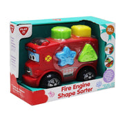 PLAYGO INFANT&TODDLER FIRE ENGINE SHAPE SORTER - Ourkids - OKO