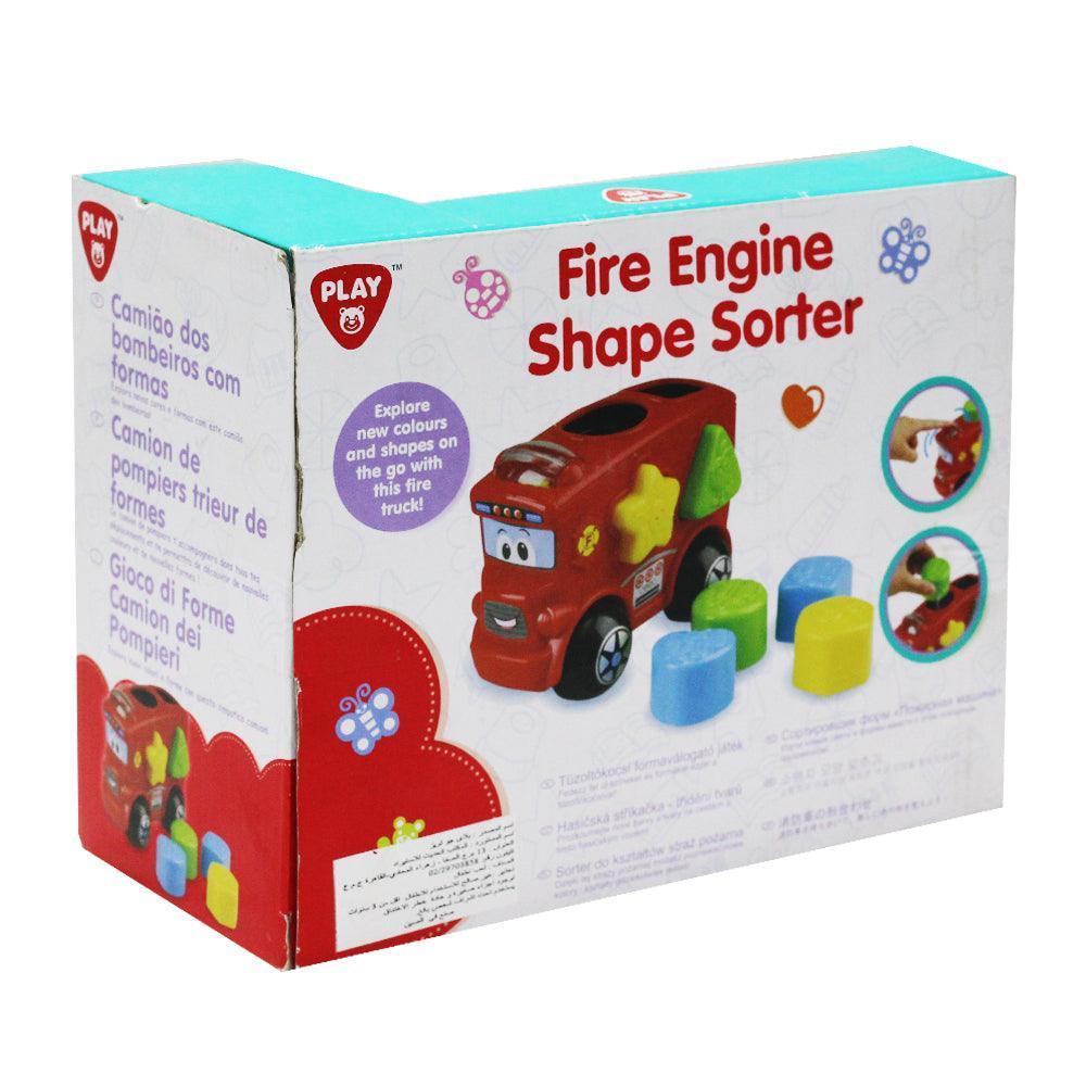 PLAYGO INFANT&TODDLER FIRE ENGINE SHAPE SORTER - Ourkids - OKO