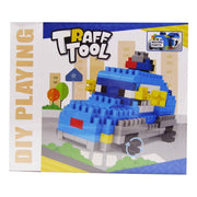 Police Car Building Blocks â€“ 174 Pcs - Ourkids - Milano