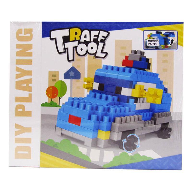 Police Car Building Blocks â€“ 174 Pcs - Ourkids - Milano
