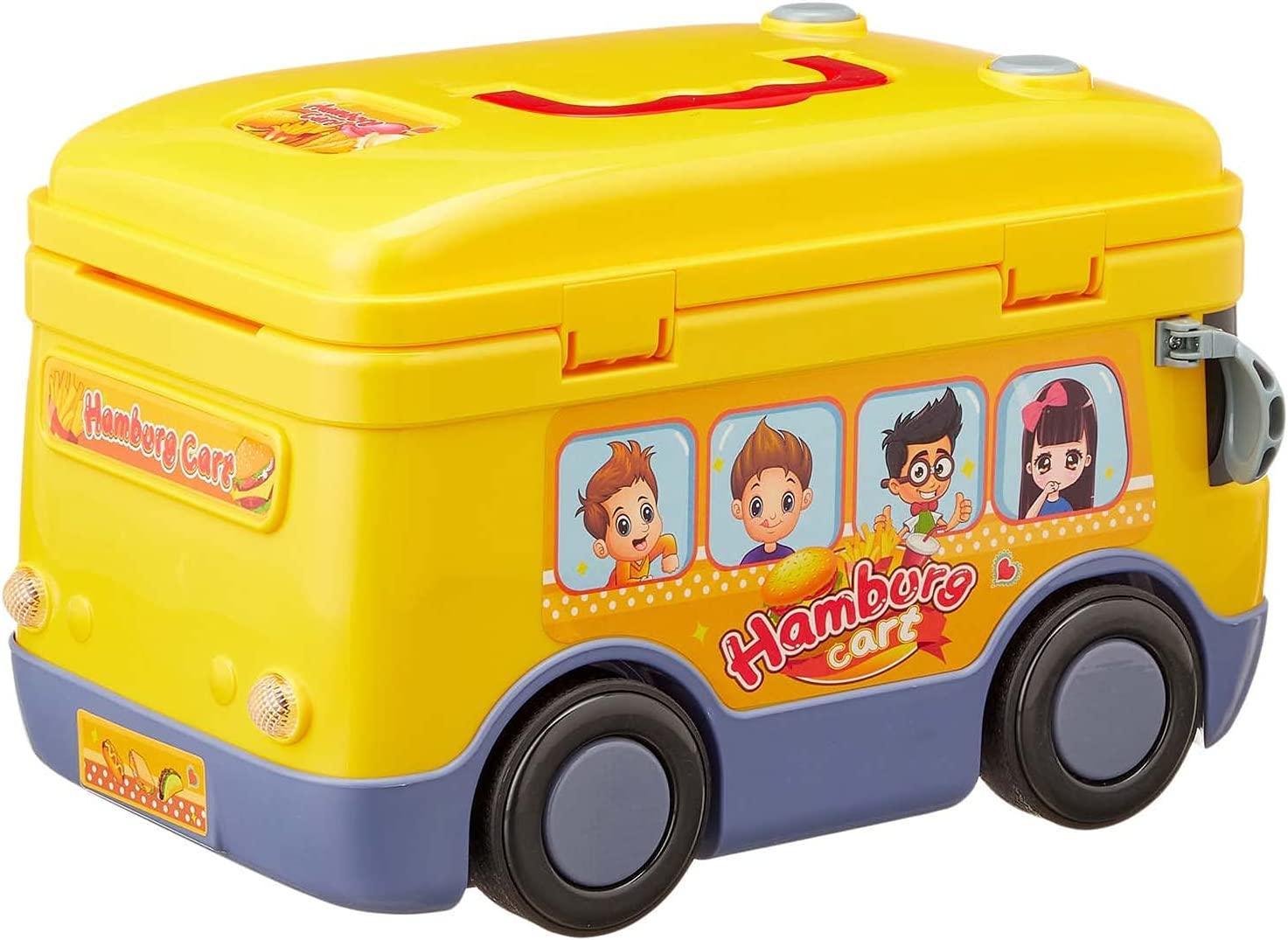 Radio Controlled Hamburger Cart Playset - 36 Pieces - Ourkids - Milano