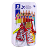 Staedtler 36 Piece Coloring Pencils in Tin Case - Ourkids - Staedtler