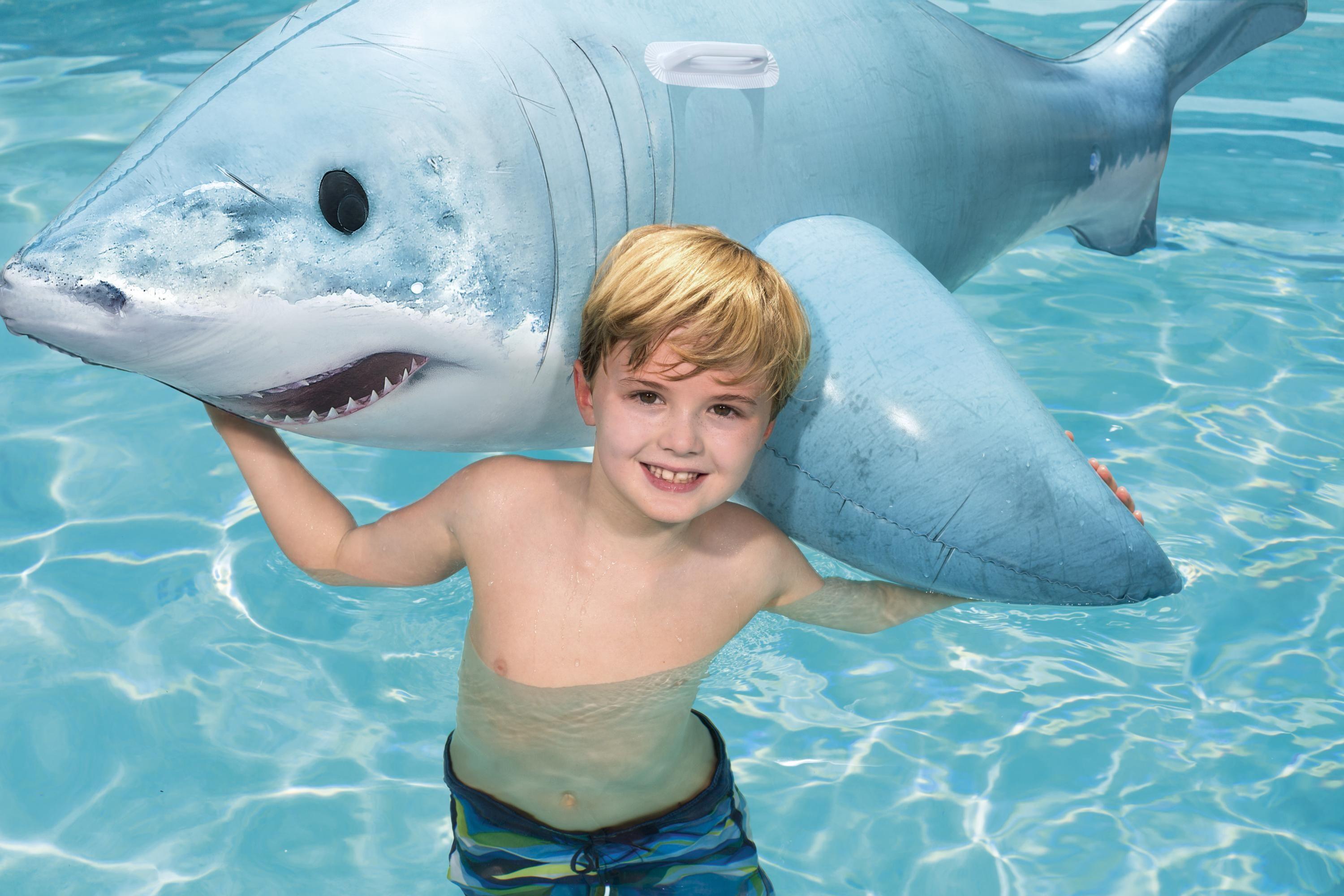 Swimming animal shark 183 x 102 cm - Ourkids - Bestway