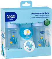 Wee Baby Dinosaur Printed Baby Bottles with Soother for Boys - Ourkids - Wee Baby