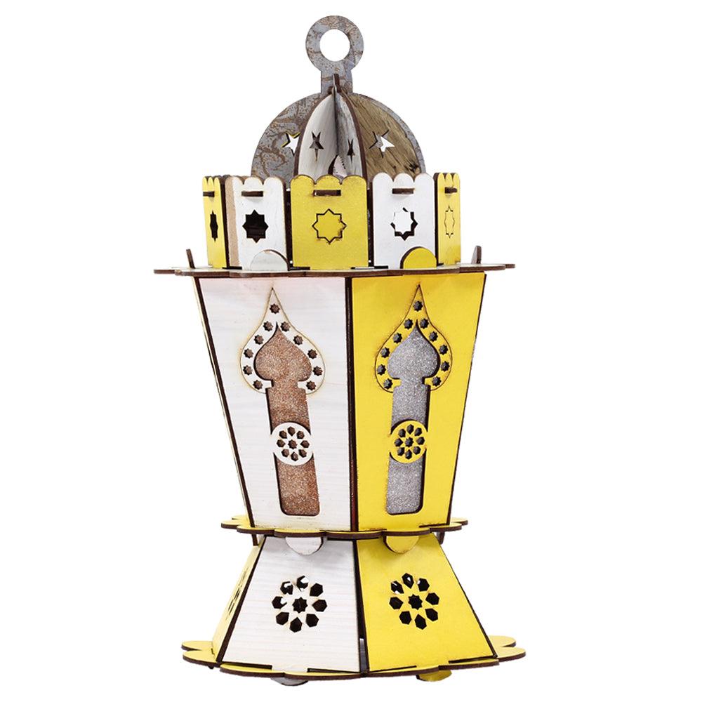 Wooden Fanous Ramadan With Sound And Light - Ourkids - OKO