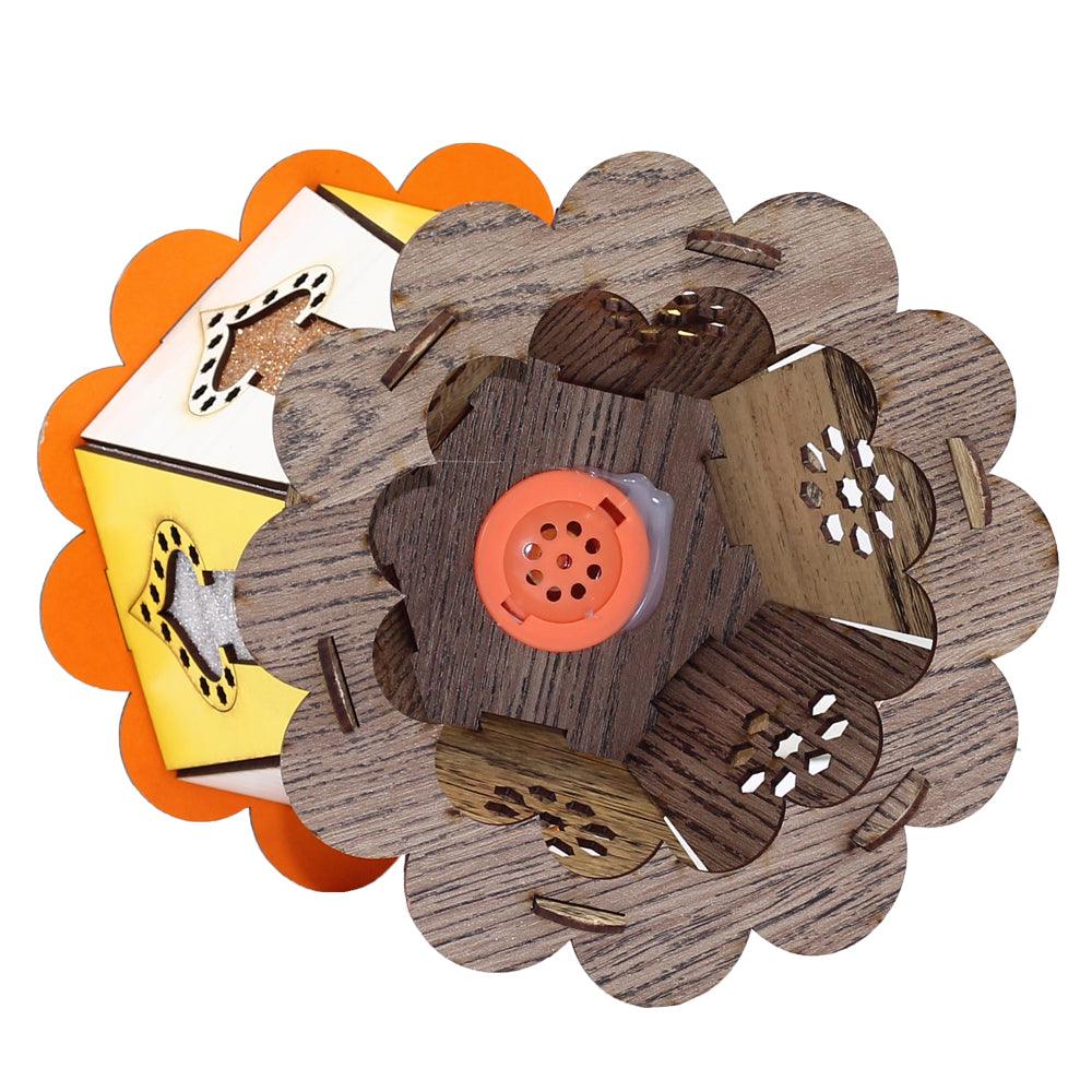 Wooden Fanous Ramadan With Sound And Light - Ourkids - OKO