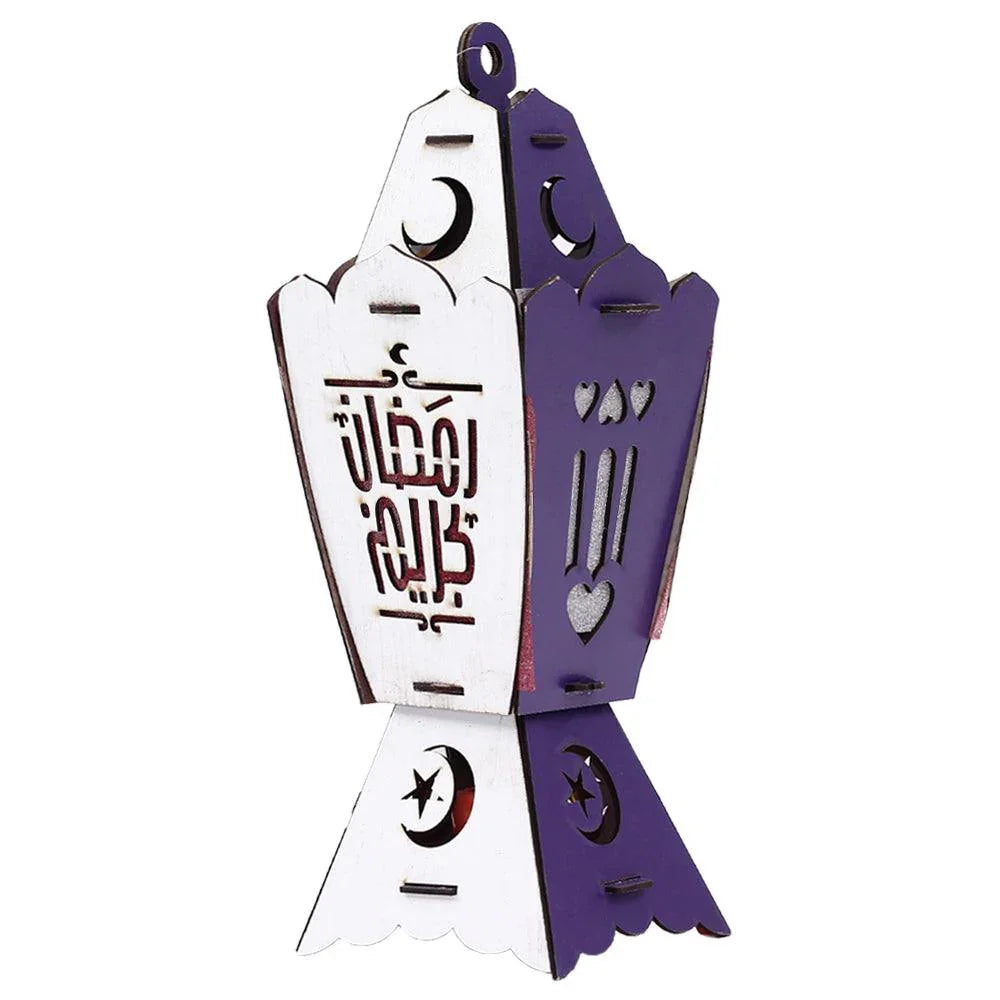 Wooden Fanous Ramadan With Sound And Light - Ourkids - OKO