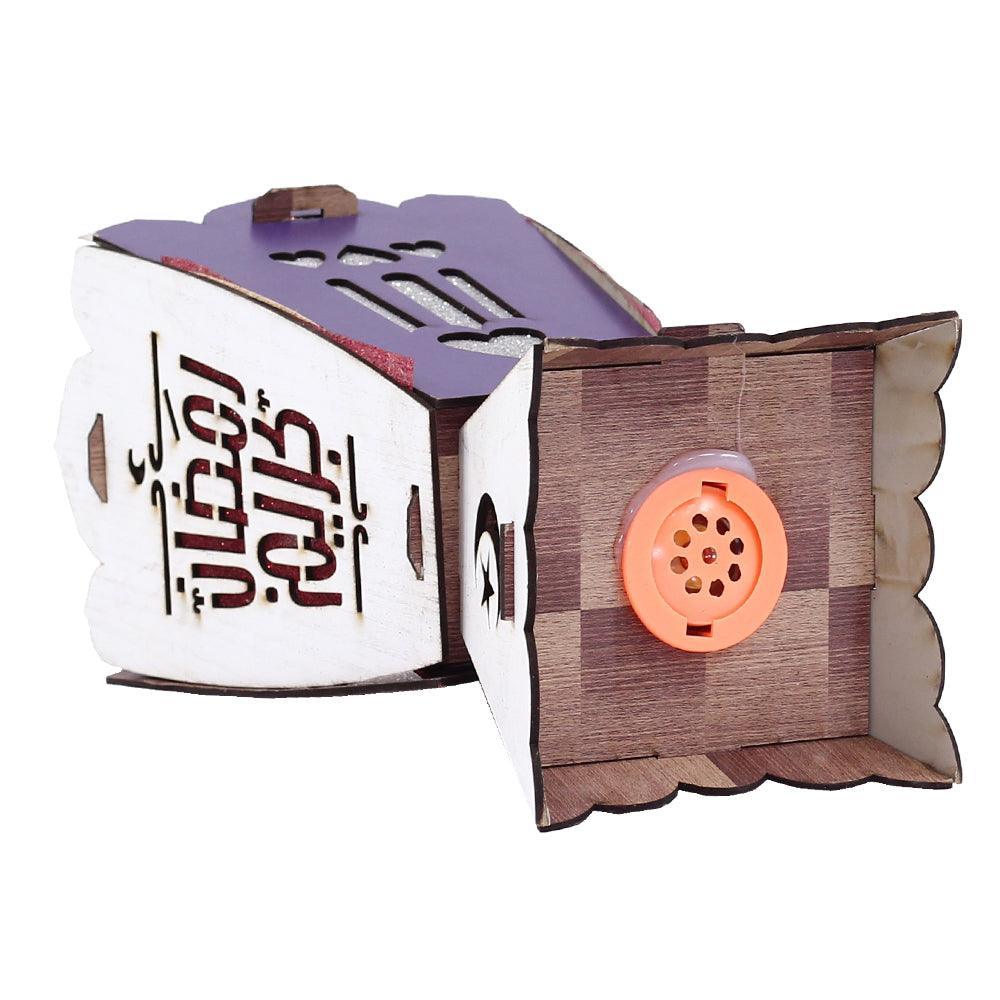 Wooden Fanous Ramadan With Sound And Light - Ourkids - OKO