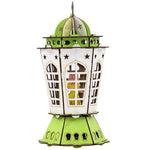 Wooden Fanous Ramadan With Sound And Light - Ourkids - OKO
