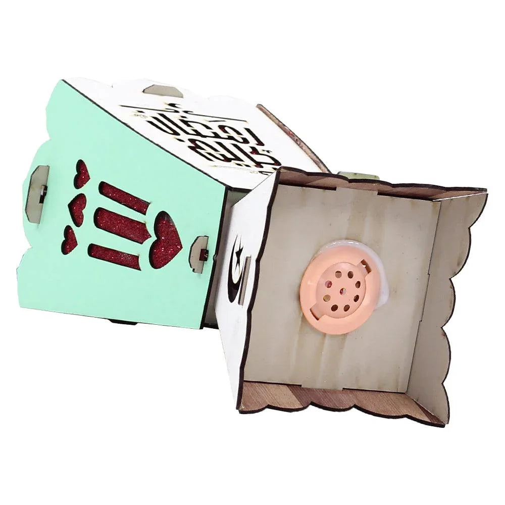 Wooden Fanous Ramadan With Sound And Light - Ourkids - OKO